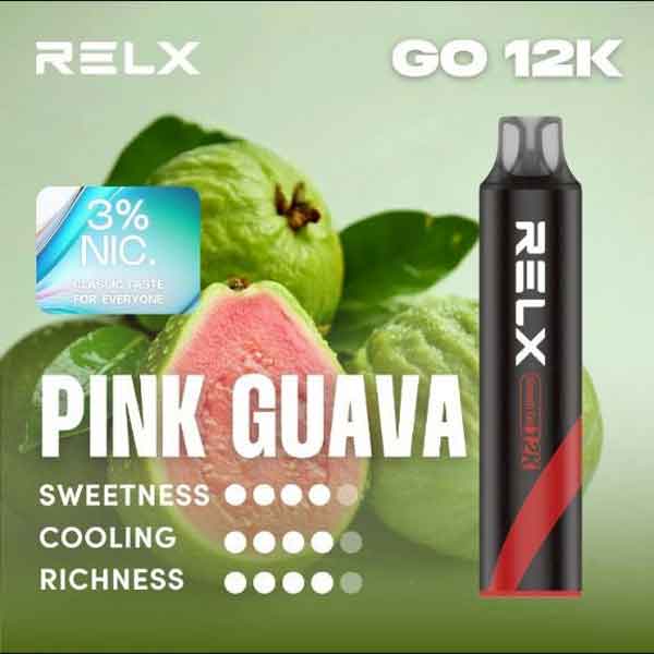 Relx-Smash-go-12000-puffs-青澄芭樂