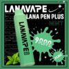 LANA Pen Plus 9000口發光一次性拋棄式電子煙薄荷口味開箱，小七電子煙現貨供應，還原極地冰鎮純粹草本香搭配Mesh網芯與650mAh充電，物理醒腦大口數潮流口糧指南