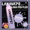 LANA Pen Plus 9000口發光一次性拋棄式電子煙百香果口味開箱，小七電子煙現貨供應，還原真實果酸爆汁感搭配Mesh網芯與650mAh可充電式Type-C，拒絕死甜大口數潮流口糧指南